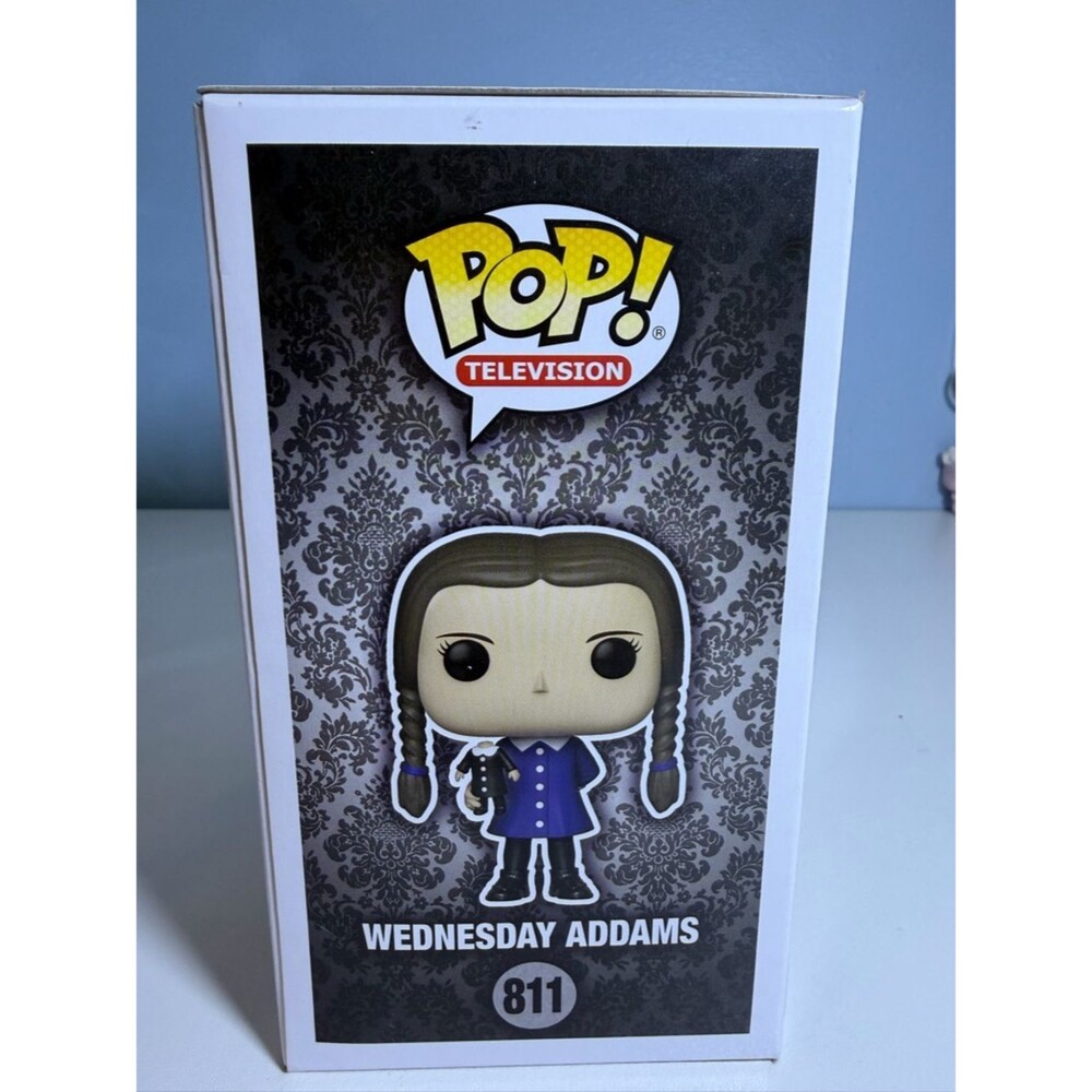 RARE Funko Pop! Television Wednesday Addams #811 (Diamond Collection) - Picture 3 of 6